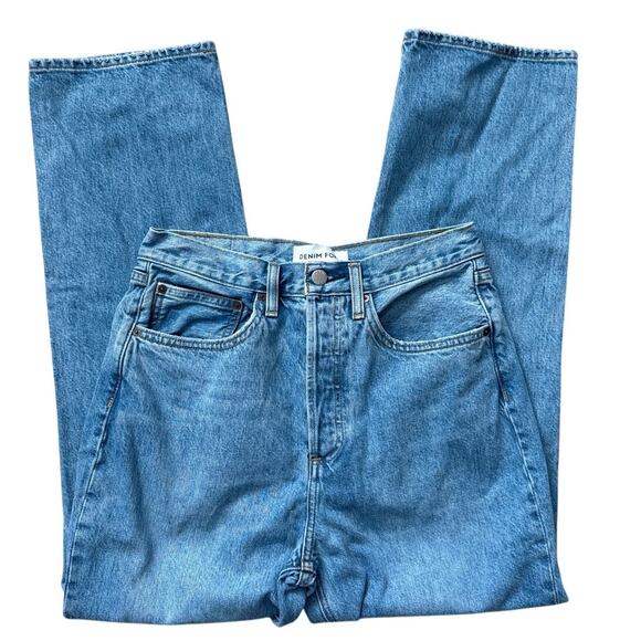 Aritzia Denim Forum The Joni High Rise Loose 29L Jeans Blue Size 27 - Picture 6 of 12